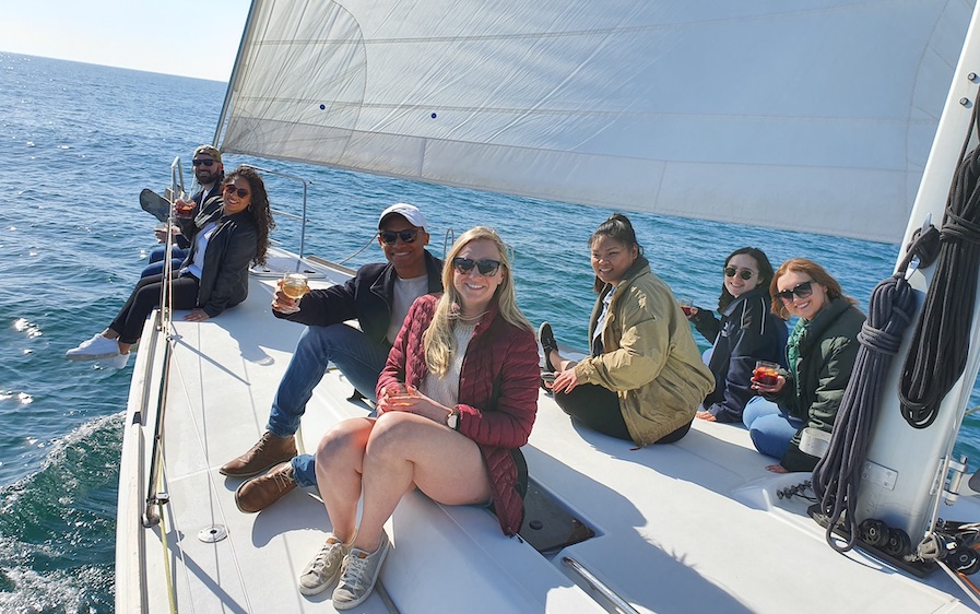 Paseo en Velero en Barcelona