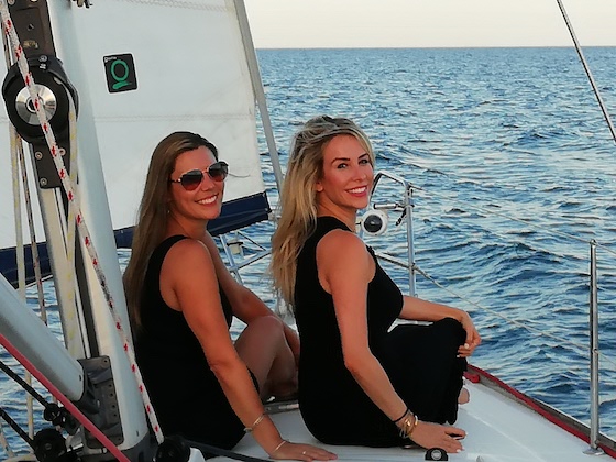 barcelona sunset sailing