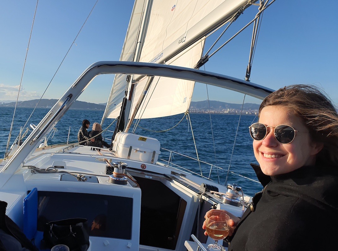 experiencia de navegacion a vela en Barcelona